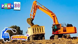 🦺 Ready Set DIG 🤩 Diggers For Kids Excavators Trucks Loaders Mining Sites Demolition [upl. by Salchunas281]