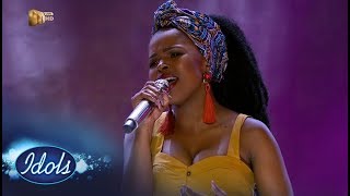 Top 3 Reveal Yanga – Mkulumsebenzi – IdolsSA  Mzansi Magic [upl. by Arriaes]