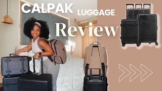 What is the best Carryon suitcase for Travel CALPAK luggage REVIEW Is it better than Beis [upl. by Eiralc]