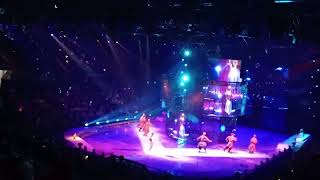 Disney On Ice Road Trip Adventures Wollongong 23 Aladdin And Genie 2024 [upl. by Ruy]