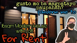 16sqm Modern House with Loft  For Rent  teamantayo [upl. by Dadelos]