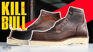 Are Danner BULL RUN Boots BS  CUT IN HALF Danner Bull Run Moc Toe Review [upl. by Mayfield]