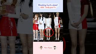 Shocking facts about idols body parts kpop shorts [upl. by Ela]