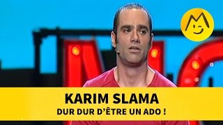 Karim Slama  dur dur dêtre un ado [upl. by Ijat]