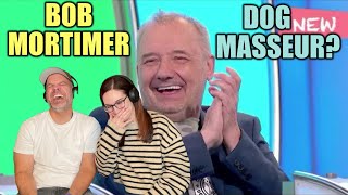 WILTY  Is Bob Mortimer a Qualified Dog Masseur REACTION [upl. by Aritak]