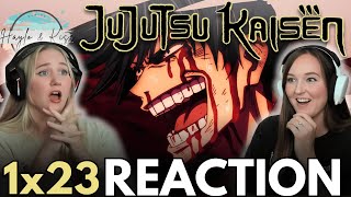 DOMAIN EXPANSION  JUJUTSU KAISEN  Reaction 1x23 [upl. by Lesna]