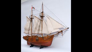 Modelismo Naval  Pailebote Sacramento 1821 [upl. by Ytitsahc688]