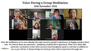 quotYesquot Group Meditation  10th November 2024 [upl. by Aguste]