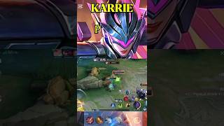 Hero Karrie mlbb  gameplay Karrie  top build karrie mobilelegends mlbb ml karrie [upl. by Bruyn]