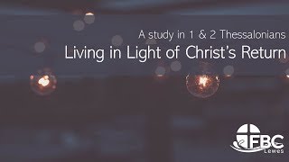 Sunday AM 11172024 Giving Thanks for a Testimony of Grace 1 Thessalonians 1610 [upl. by Oag]