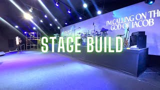 Building The Stage Behind The Scenes with Siloam Crew [upl. by Ardnohsed232]