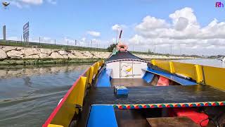 Aveiro Panoramic Live Guided Boat Tour  Venice of Portugal  4K [upl. by Asyle437]