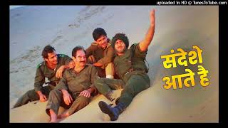 Sandese Aate Hai 4K Video Song  Border  Sunny Deol SunilSonu Nigam Roop Kumar Rathod  90s Song [upl. by Alguire]