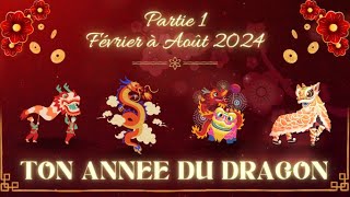 ANNEE DU DRAGON 12 🐉 FévrierJuillet 2024 🌞🐲🦋 Choisis un Dragon [upl. by Oicneserc572]