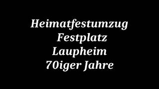 Laupheim Festumzug und Festplatz 1977 [upl. by Luhem]