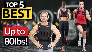 TOP 5 Best Weighted Vest Youll need in 2024 [upl. by Ellener]