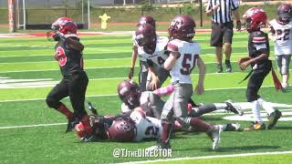 Peewee Football Susquehanna Twp vs Mechanicsburg [upl. by Wittenburg420]