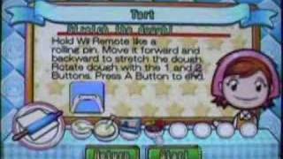 Cooking Mama Cook Off Wii  Tart  Gold Medal [upl. by Nytsirhc]