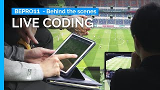 Bepro11s Live Coding  Real Time Football Analysis [upl. by Hettie]