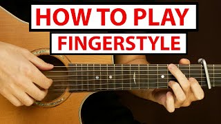 How to Play Fingerstyle Guitar Course For Beginners 🎸 [upl. by Alyahs]