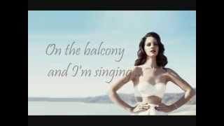 Lana Del ReyWest Coast lyrics [upl. by Hilliard959]