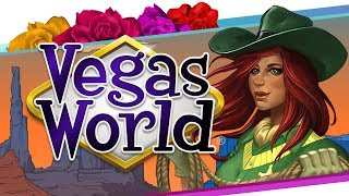 Vegas World  Texas Roses Slots [upl. by Alisun]