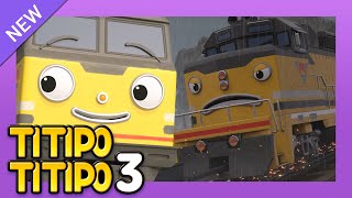 TITIPO S3 EP3 I want to be a Megatrain l Train Cartoons For Kids  Titipo the Little Train [upl. by Krusche]