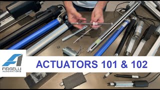 Linear Actuators 101  Actuator Basics how they work how you run them and whats inside an Actuator [upl. by Irot]