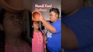 My Sister Vs Me  Who will make the best food in Handi shorts [upl. by Ardnuahs]