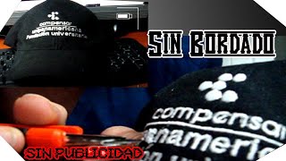 Como descoser el bordado de la tela o gorra Con estilo [upl. by Cherilynn]