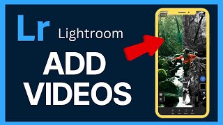 How to Add Videos in Lightroom 2024 [upl. by Nnaillek]