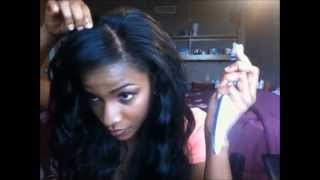 ♥ My Blending Method │ StraightWavy Hair ♥ [upl. by Cutlor]