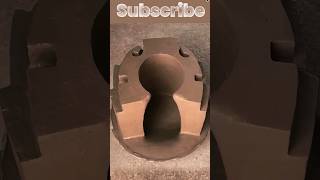 How to Build a Clay wood Stove  StepbyStep Primitive Technology Tutorial shorts shortsvideo [upl. by Aihpos602]