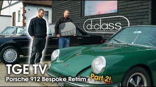 TGE TV Porsche 912 Bespoke Retrim Part 2 [upl. by Robby]