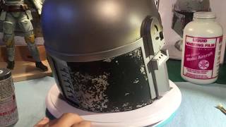 BOBA FETT 11 HELMET BUILD PART 2 [upl. by Grizelda]