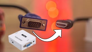 From VGA to HDMI ConverterAdapter [upl. by Alair915]