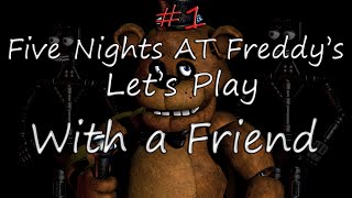 Five Nights at Freddys Lets Play Coop wRedhawk453 [upl. by Akimed195]