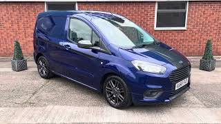 Ford Transit Courier 10 EcoBoost Sport L1 Euro 6 5dr TVSCARSBRIDGNORTH [upl. by Nelg929]