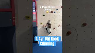 My 4yr old went rock climbing for the first time and she was priceless🧗🏻‍♀️ shorts rockclimbing [upl. by Ahsiya]