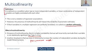 Multicollinearity and its detection methods [upl. by Annaoy33]