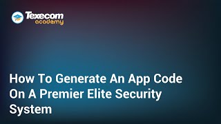 How To Generate An App Code From The Engineers Menu Of A Texecom Premier Elite Security System [upl. by Animlehliw]