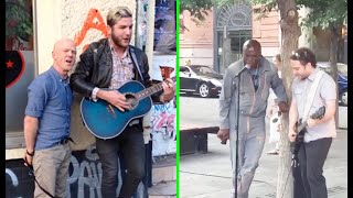 When Celebrities Surprising Street Performers By Joining Them [upl. by Dray302]