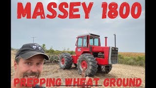 Massey Ferguson 1800 vs chisel plow Will it survive 40 acres [upl. by Gerdi329]