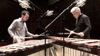 Catching Shadows  marimba duo by Ivan Trevino [upl. by Drarej713]