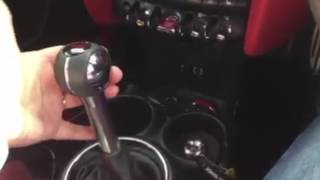 Forge Motorsport Short Shifter for F56 MINI  before and after [upl. by Aiciled]