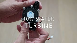 10W water turbine generator [upl. by Eimmaj233]