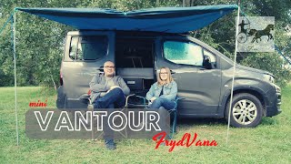 VANTOUR  Peugeot Rifter Camper  FrydVan [upl. by Endaira]