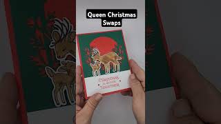 Queens Christmas Card Swaps thejoyofstampinwithrachael stampinup christmascards [upl. by Akema]