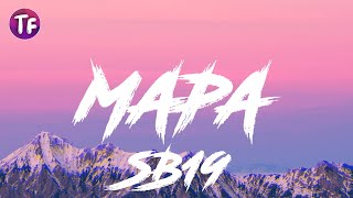 SB19  MAPA Lyrics [upl. by Naenej]