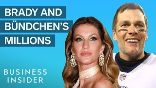 How Tom Brady And Gisele Bündchen Spend Their Millions [upl. by Eniamrehc]